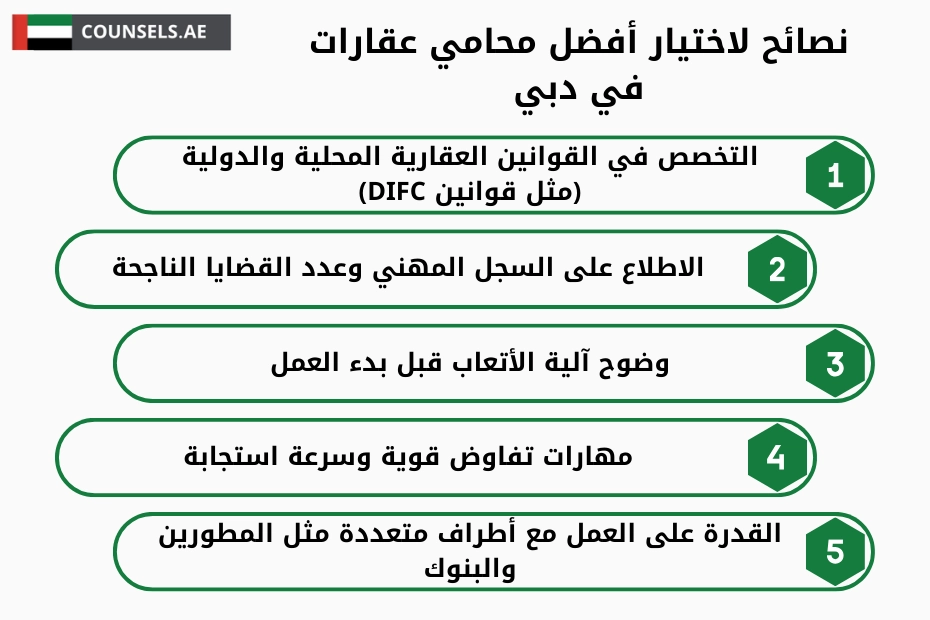 محامي عقارات في دبي 